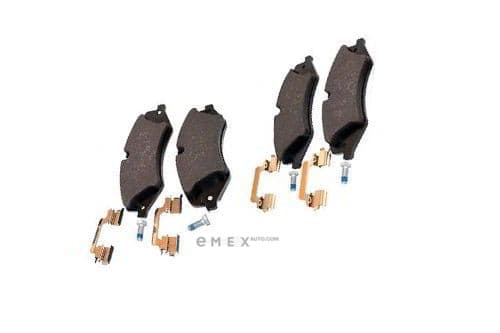 OEM LR BRAKE PAD SET FRONT AXLE LR051626