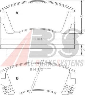 OEM Brake Pads/ABS 36779