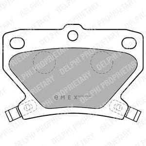 OEM BRAKE PAD AXLE SET LP1513