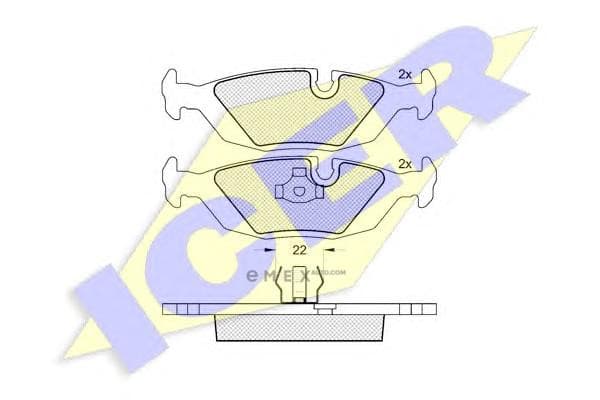 OEM BMW-316,318,320,323,325,518,520I(RR 180422