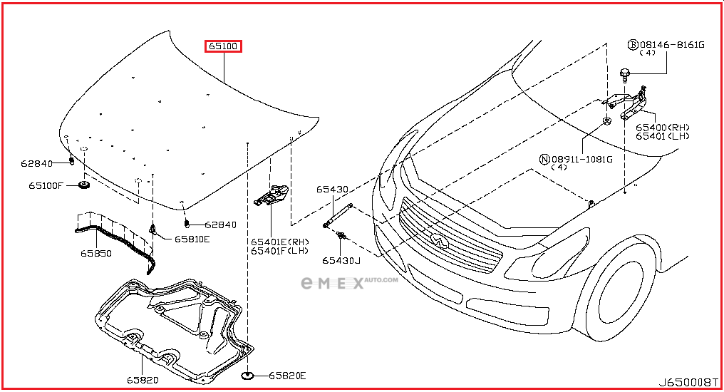 OEM HOOD F510MJK0M0