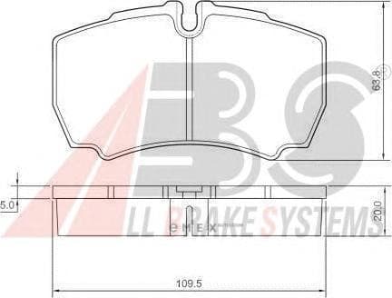 OEM Brake Pads/ABS 37298