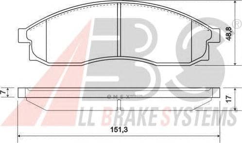 OEM Brake Pads/ABS 36862