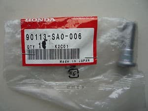 OEM BOLT, WHEEL 90113SA0006