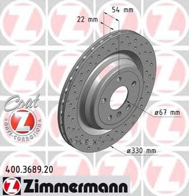 OEM BRAKE ROTOR 400368920