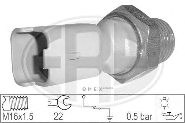 OEM SENSOR ASSY, OIL PRESSURE 330026