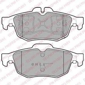 OEM BRAKE PAD AXLE SET LP2259