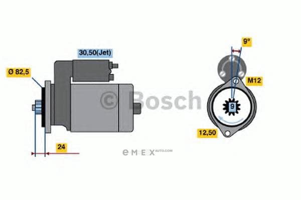 OEM STARTER I.A. 0986018940