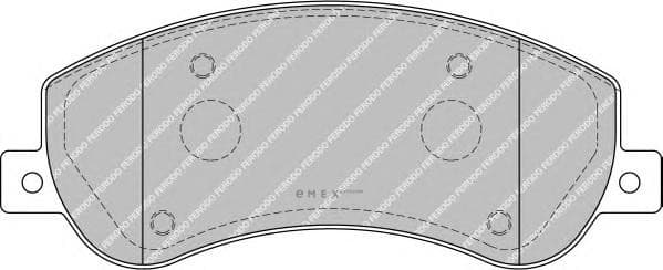 OEM PAD KIT, DISC BRAKE FVR1928