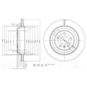 OEM BRAKE DISC (DOUBLE PACK) BG4030