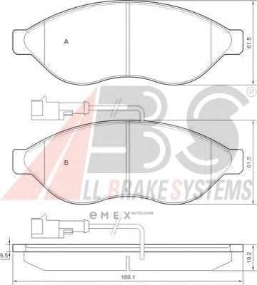 OEM Brake Pads/ABS 37577