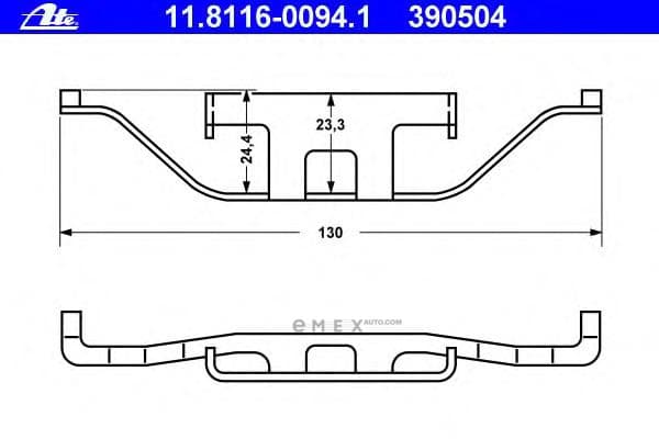 OEM SPRING, TENSION DRUM BRAKE 11811600941