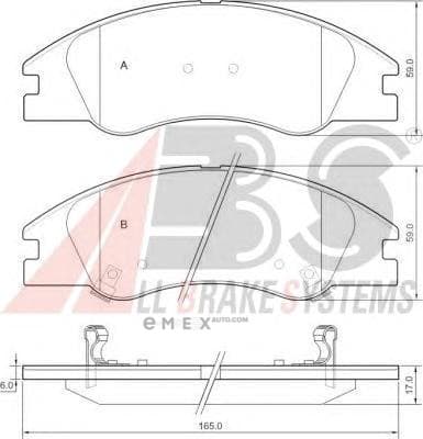 OEM Brake Pads/ABS 37492