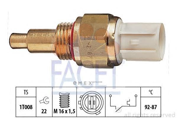 OEM SENSOR ASSY, TEMPERATURE 75138