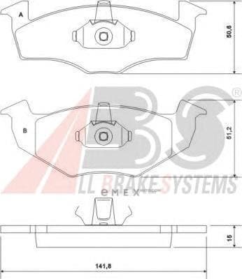 OEM Brake Pads/ABS 37092