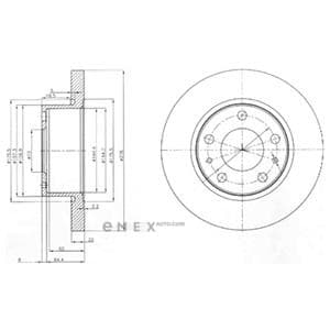 OEM BRAKE DISC (DOUBLE PACK) BG3752