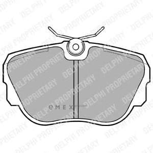 OEM BRAKE PAD AXLE SET LP596