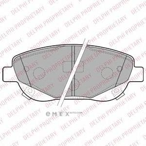 OEM BRAKE PAD AXLE SET LP2207