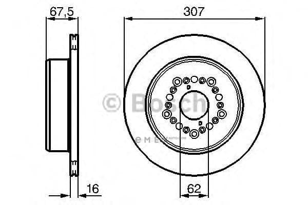 OEM BREMSSCHEIBE 0986479023