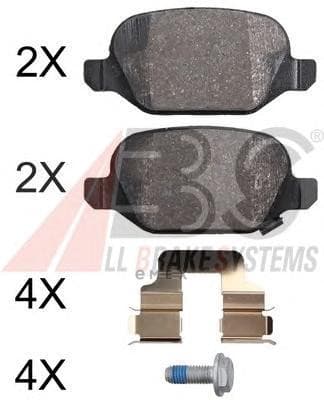 OEM Brake Pads/ABS 37968