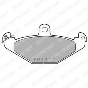 OEM BRAKE PAD AXLE SET LP821