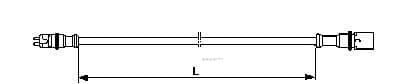 OEM CONNECTING CABLE ABS 4497120510