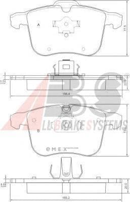 OEM Brake Pads/ABS 37389