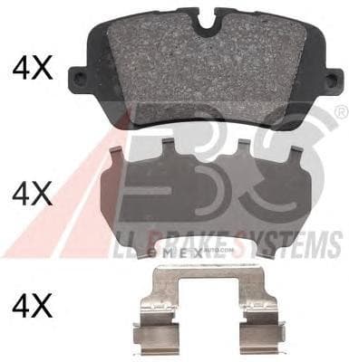 OEM PAD KIT, DISC BRAKE 37981