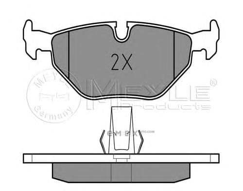 OEM DISC BRAKE PAD SET 0252169117