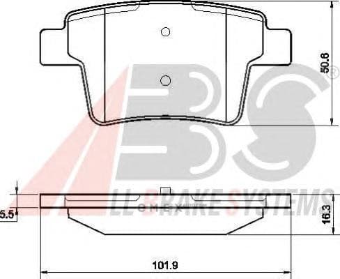 OEM Brake Pads/ABS 37489