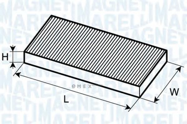 OEM FILTER ASSY, AIR ELEMENT 350203061800