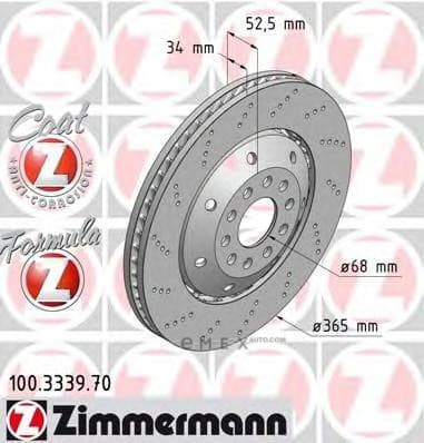 OEM BRAKE ROTOR 100333970