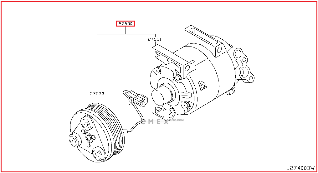 OEM COMPRESSOR ASSY, COOLER 926001LA2B