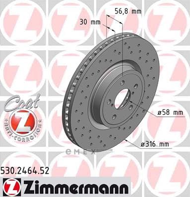 OEM BRAKE ROTOR 530246452