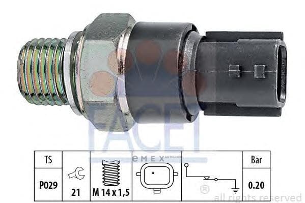 OEM SENSOR ASSY, OIL PRESSURE 70189