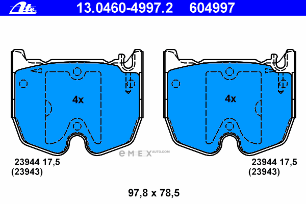 OEM 13046049972