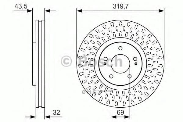 OEM BRAKE ROTOR 0986479T01