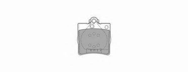 OEM BRAKE PAD RR W210 759