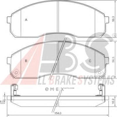 OEM PAD KIT, DISC BRAKE 37275