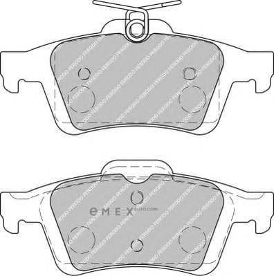 OEM PAD KIT, DISC BRAKE FDB1931