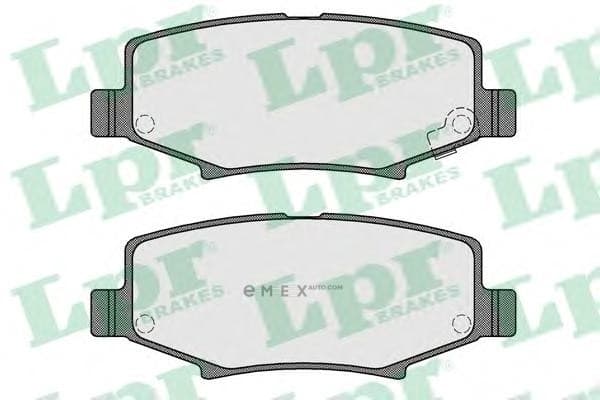 OEM PAD KIT, DISC BRAKE 05P1555