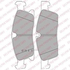 OEM Brake Pad Set, disc brake LP2298