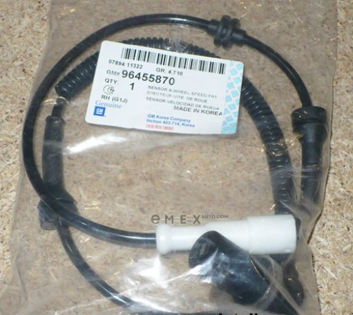 OEM SENSOR,FRT/WHL SPD(RH) 96455870