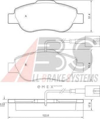 OEM Brake Pads/ABS 37594