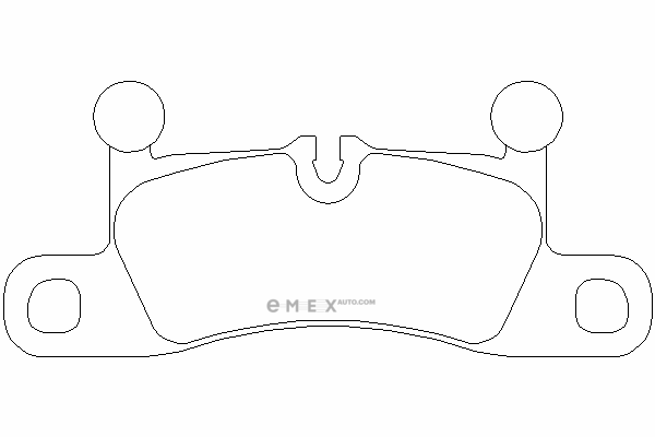 OEM BRK LINING 7P0698451