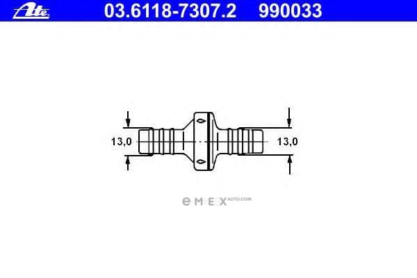 OEM CHECK-VALVE 03611873072