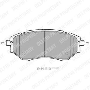 OEM BRAKE PAD AXLE SET LP1941