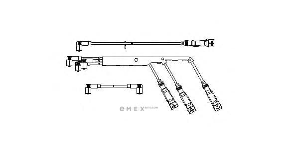 OEM IGNITION CABLE KIT 923100