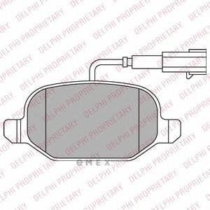 OEM BRAKE PAD AXLE SET LP2300