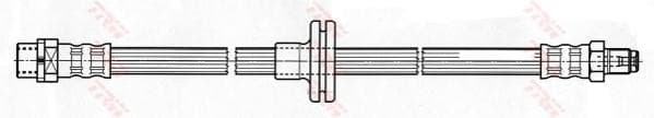 OEM HOSE ASSY, WINDSHIELD WASHER PHB442